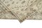 Tappeto vintage antico beige annodato a mano, beige, Immagine 6