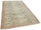 Handgeknüpfter orientalischer beige handgeknüpfter Vintage Teppich 2