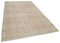 Beige Oriental Contemporary Hand Knotted Vintage Rug 2