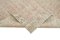 Beige Oriental Contemporary Hand Knotted Vintage Rug 6