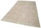 Beige Oriental Contemporary Hand Knotted Vintage Rug 3