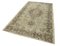 Beige Oriental Contemporary Hand Knotted Vintage Rug 3