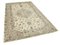 Beige Anatolian  Antique Hand Knotted Vintage Rug, Image 2