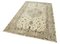 Beige Anatolian  Antique Hand Knotted Vintage Rug 3