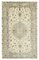 Beige Anatolian  Antique Hand Knotted Vintage Rug, Image 1