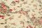 Niedriger Anatolischer Niedriger Floraler Handgeknüpfter Vintage Teppich 5