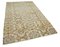 Beige Anatolian  Contemporary Hand Knotted Vintage Rug 2