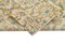 Beige Anatolian  Contemporary Hand Knotted Vintage Rug 6