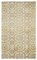 Beige Anatolian  Contemporary Hand Knotted Vintage Rug 1