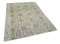 Beige Anatolian  Traditional Hand Knotted Vintage Rug 2