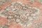 Orientalischer antiker handgeknüpfter Vintage Teppich in Beige 5