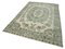 Beige Anatolian  Low Pile Hand Knotted Vintage Rug 3