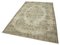 Beige Anatolian  Antique Hand Knotted Vintage Rug 3