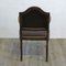 Fauteuil Art Nouveau Vintage en Cuir 5