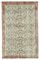 Vintage Anatolian Beige Hand Knotted Rug, Image 1