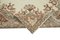 Beige Anatolischer Dekorativer Großer Handgeknüpfter Vintage Teppich 6