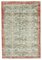 Beige Turkish Contemporary Handmade Large Vintage Rug 1