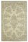 Tapis Vintage Beige Fait Main en Laine, Turquie 1