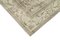 Beige Anatolian  Contemporary Hand Knotted Large Vintage Rug, Image 4
