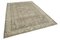 Beige Anatolian  Contemporary Hand Knotted Large Vintage Rug 2