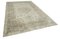 Tappeto grande antico anatolico beige annodato a mano, anni '50, Immagine 2