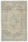 Vintage Anatolian Beige Hand Knotted Rug 1