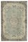 Beige Oriental Traditional Hand Knotted Large Vintage Rug, Image 1