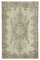 Beige Anatolian  Traditional Hand Knotted Large Vintage Rug 1