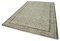 Tapis Anatolien Antique Large Noué à la Main Beige 3