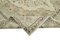 Tappeto grande antico anatolico beige annodato a mano, anni '50, Immagine 6