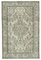 Beige Anatolian  Contemporary Hand Knotted Large Vintage Rug 1