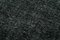 Alfombra de pasillo anquilosada Anatolian negra anudada a mano, Imagen 5
