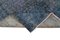 Alfombra de pasillo azul turquesa de lana sobreteñida, Imagen 6