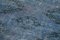 Alfombra de pasillo azul turquesa de lana sobreteñida, Imagen 5