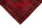 Roter Anatolischer Handgeknüpfter Traditioneller Läufer Teppich 4