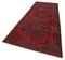 Roter orientalischer Handgeknüpfter Traditioneller Läufer Teppich 3