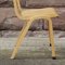 Vintage Curved Leg Plywood Side Chair 5