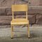 Vintage Curved Leg Plywood Side Chair 1