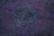 Alfombra de pasillo azul turca de pelo largo sobreteñida hecha a mano, Imagen 5