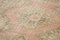 Alfombra de pasillo antigua anatolia beige anudada a mano, Imagen 5
