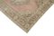 Beige Anatolian  Wool Hand Knotted Vintage Runner Rug 4