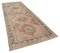 Beige Anatolian  Antique Hand Knotted Vintage Runner Rug, Image 2
