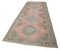 Beige Anatolian  Contemporary Hand Knotted Vintage Runner Rug 3