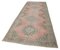 Beige Anatolian  Contemporary Hand Knotted Vintage Runner Rug, Image 3