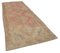 Beige Turkish Decorative Handmade Vintage Runner Rug, Image 2