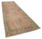 Beige Turkish Contemporary Handmade Vintage Runner Rug 2