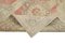 Beige Anatolian  Antique Hand Knotted Vintage Runner Rug 6