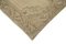 Beige Anatolian  Wool Hand Knotted Vintage Runner Rug 4