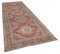 Tapis Runner Vintage Anatolien Beige Tissé à la Main Vintage 2