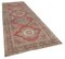 Vintage Anatolian Beige Hand Knotted Runner Rug 2